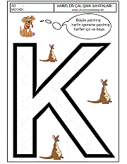 m harfi çizgi çalışması